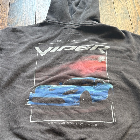 Hollister Dodge Viper Gray Hoodie. Men’s size XS - Picture 2 of 11